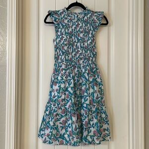 J Crew Floral Smocked Dress XXS